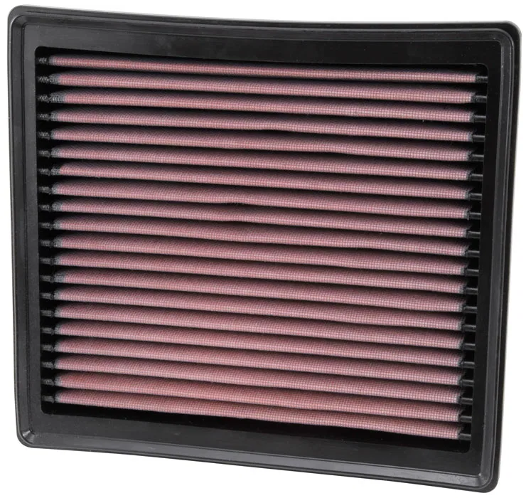 33-5005 – K&N FILTER Air Filter, Washable Red Cotton Gauze Panel - view 2